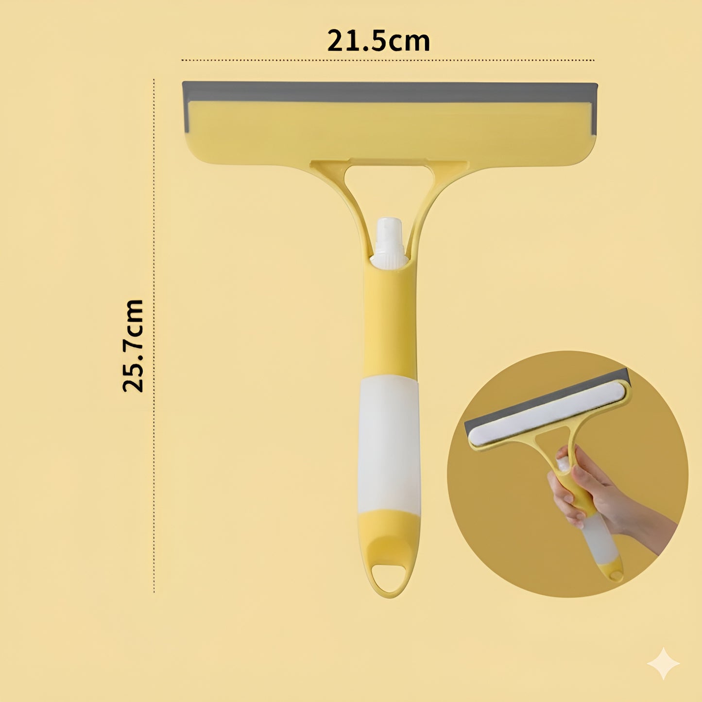 3-in-1 Window Cleaning Squeegee